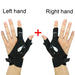 Fingerless LED Waterproof Gloves for Outdoor Hiking - Rechargeable Left and Right Pair
