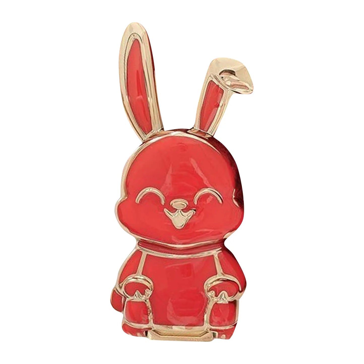 Foldable Rabbit Phone Holder Stand - Cute 3D Bunny Bracket for Mobile Devices