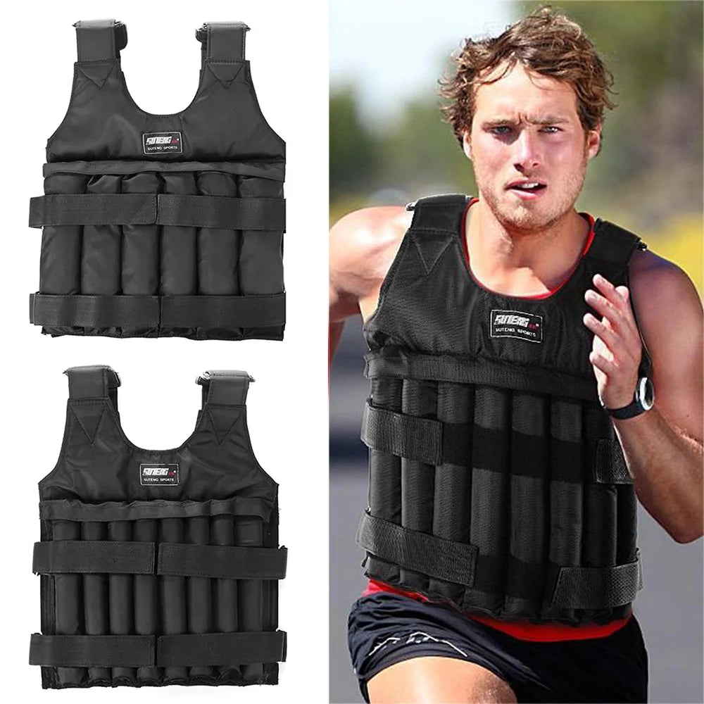Weight Vest for Training - Available in 3kg, 15kg, 20kg, 35kg, and 50kg Options